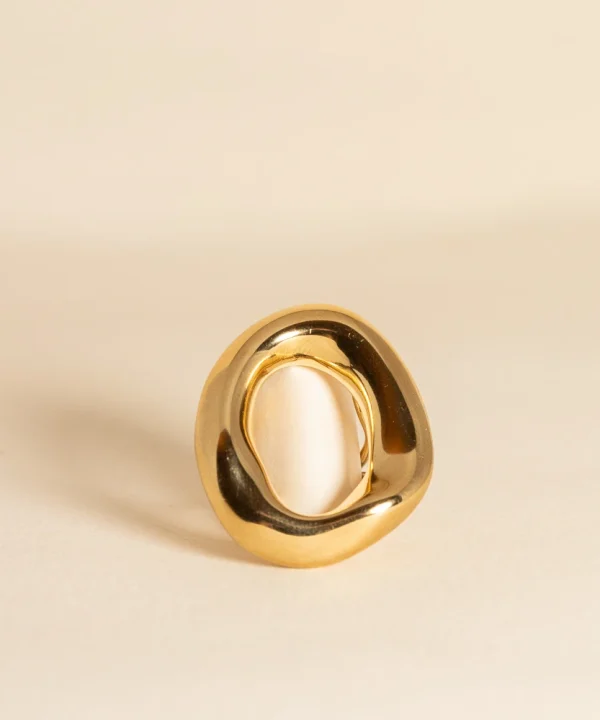 Anello buco gold