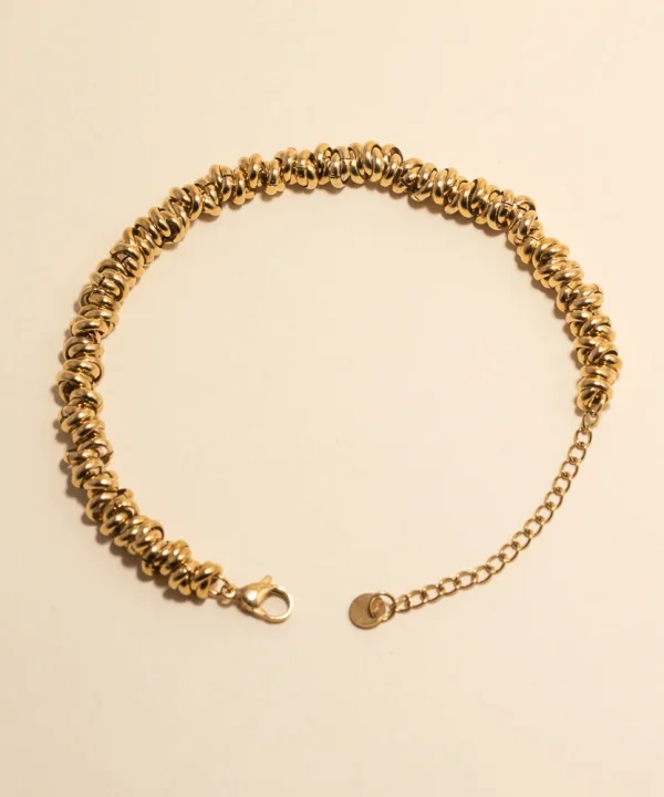 Bracciale nodini gold