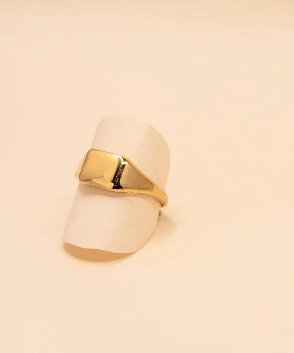 Anello da mignolo quadrato