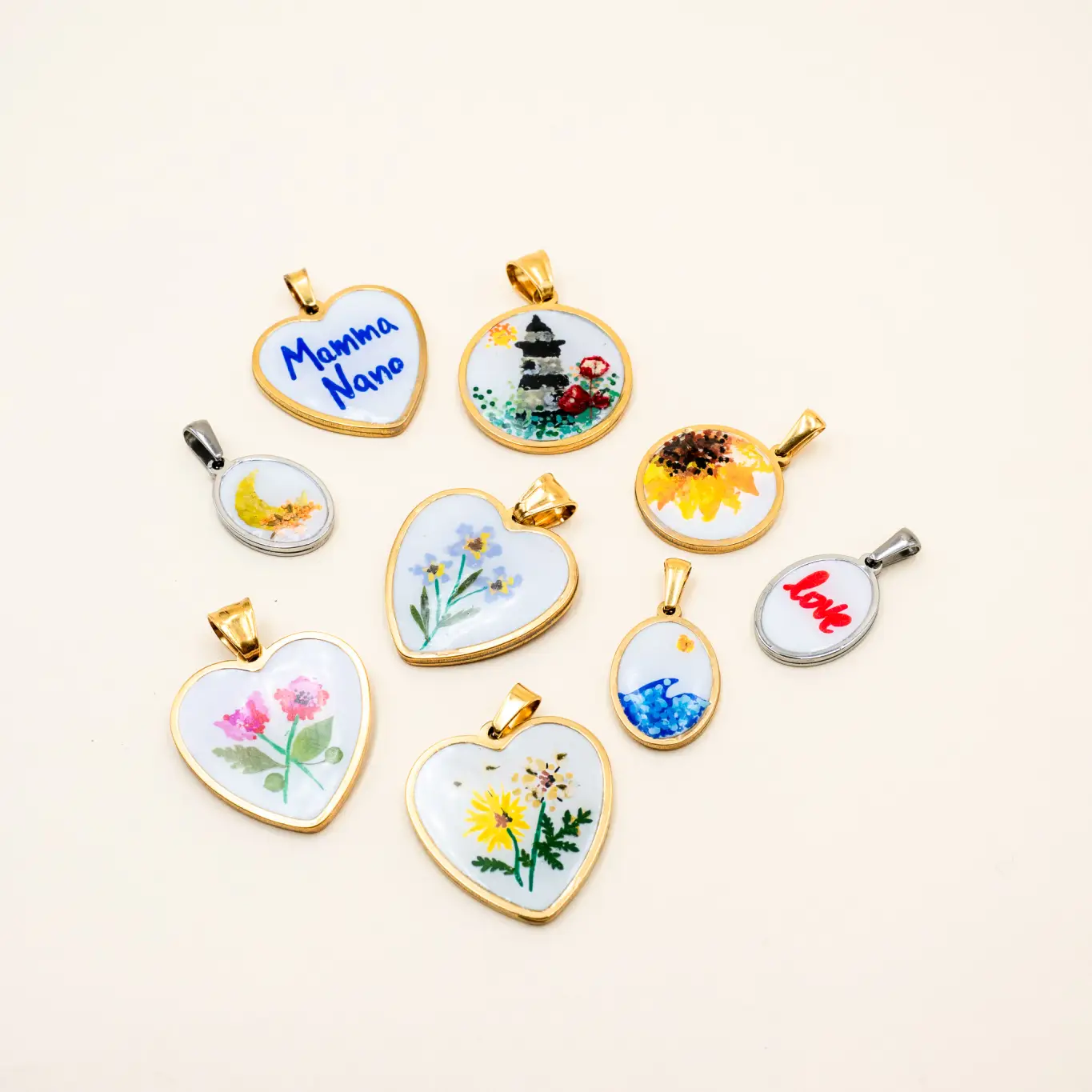 Ciondoli misure mata criosa