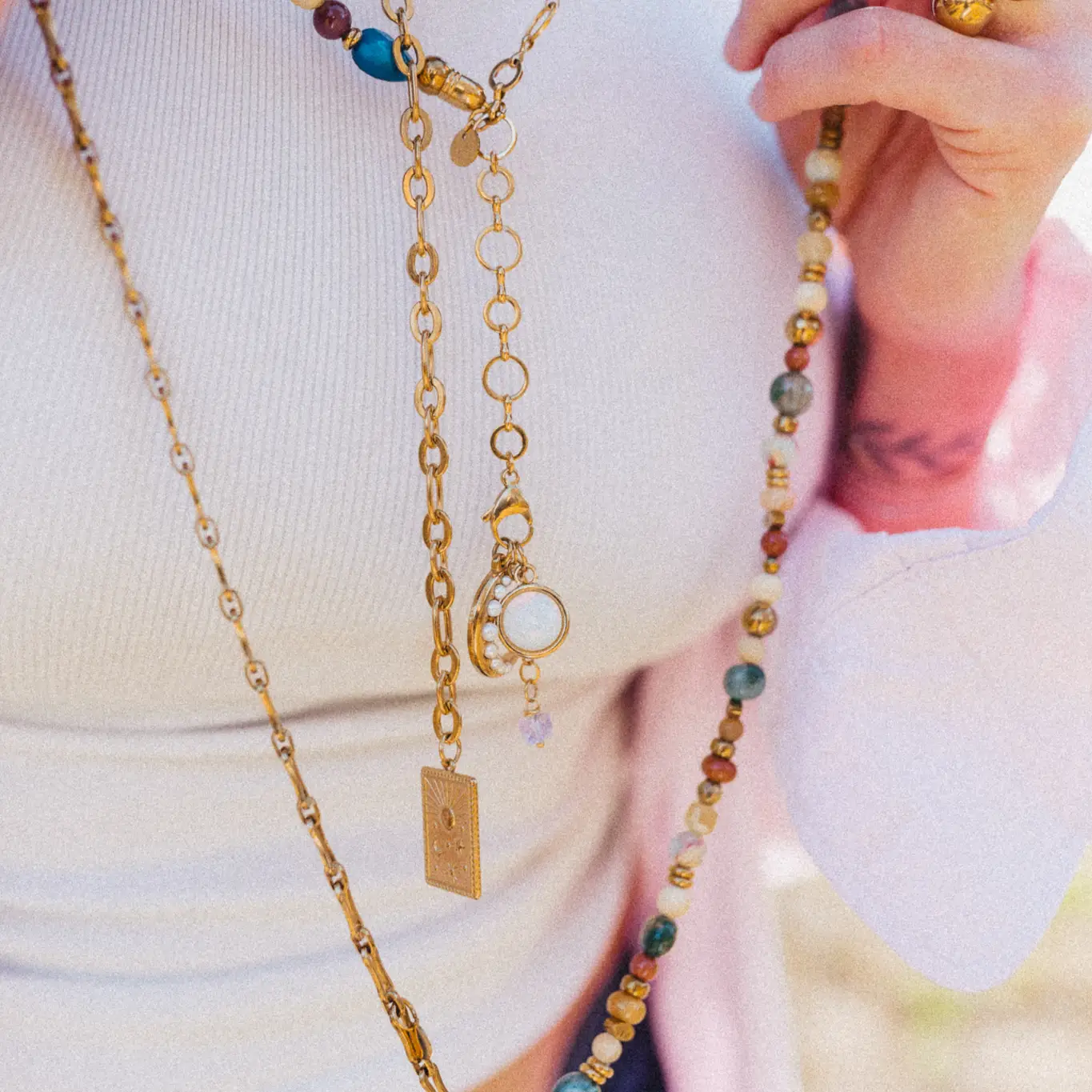 Criosa petali indossato mata