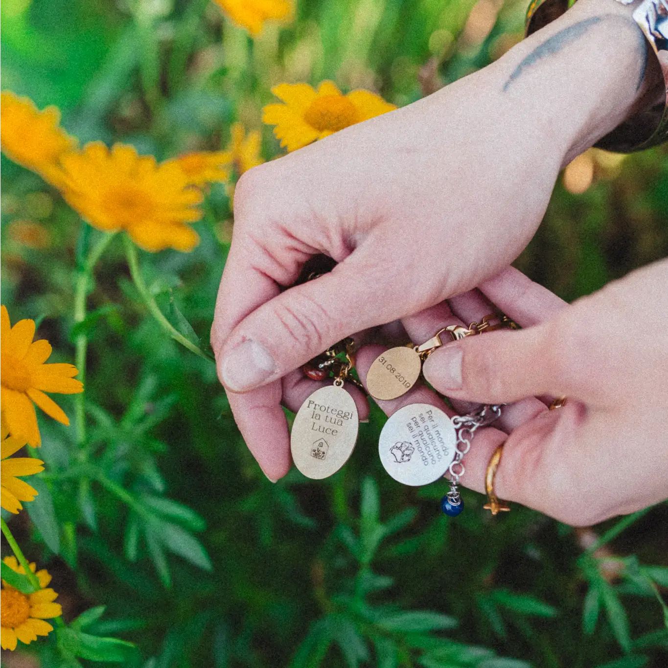 Incisione retro Mata gioielli