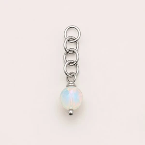 12 opale argento