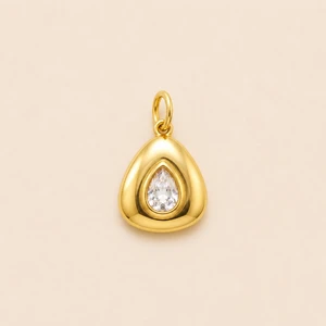 Goccia swaroski oro