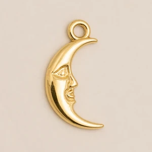 Luna viso oro