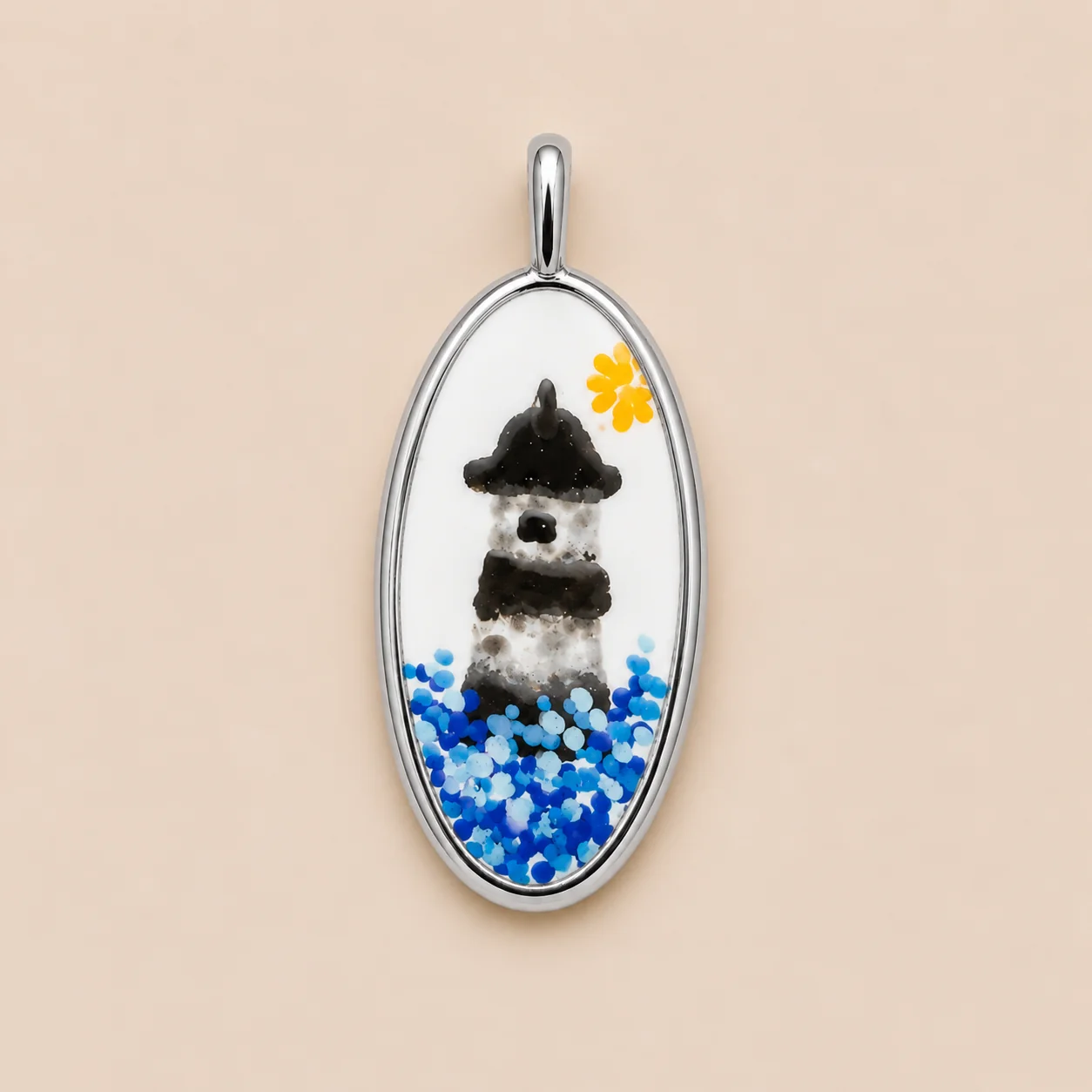 Ciondolo faro argento mata design