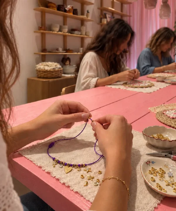 Workshop Intrecci Creazione collana Formentera